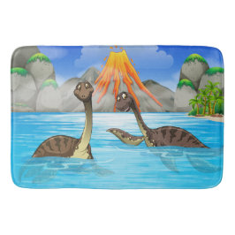 Funny Dinosaurs badmatten