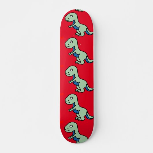 FUNNY DINOSUAR ART Skateboards (Voorkant)