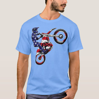 Funny Dirt Bike Art Mannen Women Motorcycle Dirtbi T-shirt