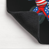 Funny Dirt Bike Art Rider Motocross Motorcycle Dir Muismat (Hoek)