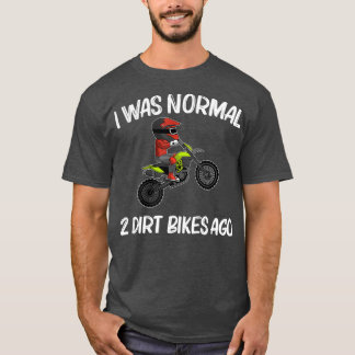 Funny Dirt Bike Gift Mannen Vrouwen Motocross Ride T-shirt
