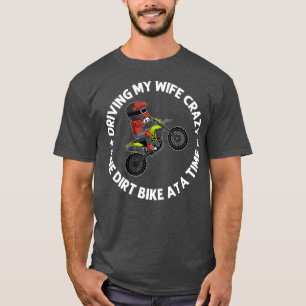 Funny Dirt Bike Gift voor mannen Papa Motocross Ri T-shirt