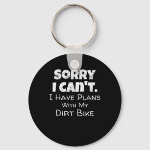Funny Dirt Bike Quote Motocross Racing Motorcycle Sleutelhanger