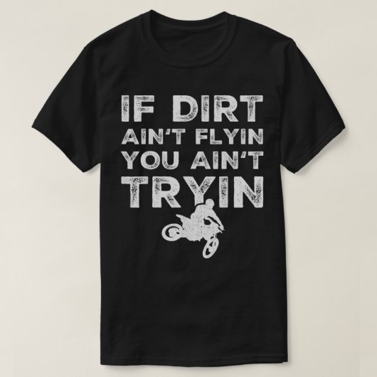 Funny Dirt Bike Rider Gift Supercross MX Motocross T-shirt (Design voorkant)