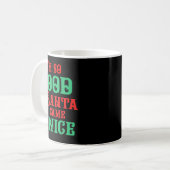 Funny Dirty Naughty Inappropriate Christmas T Shir Koffiemok (Voorkant links)
