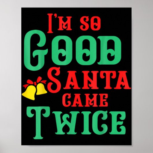 Funny Dirty Naughty Inappropriate Christmas T Shir Poster (Voorkant)