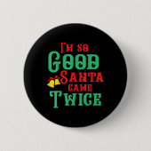 Funny Dirty Naughty Inappropriate Christmas T Shir Ronde Button 5,7 Cm (Voorkant)