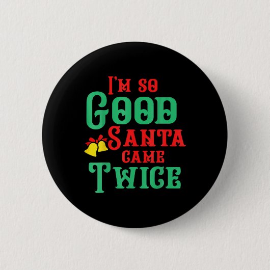 Funny Dirty Naughty Inappropriate Christmas T Shir Ronde Button 5,7 Cm (Voorkant)