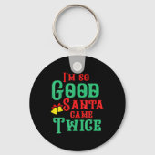 Funny Dirty Naughty Inappropriate Christmas T Shir Sleutelhanger (Voorkant)