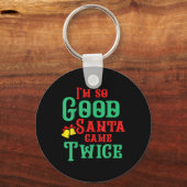 Funny Dirty Naughty Inappropriate Christmas T Shir Sleutelhanger (Voorkant)