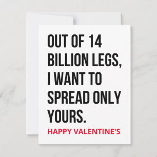 Funny Dirty Naughty Valentijnsdag Card & Gifts Feestdagenkaart