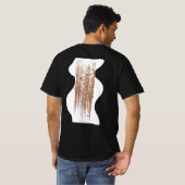 Funny Dirty Toilet Paper T-shirt (Achterkant volledig)