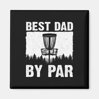 Funny Disc Golf Art For Men Dad Disc Golf Player D Magneet