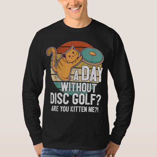 Funny Disc Golf Player Gezegde dat ik met de keuke T-shirt (Voorkant)