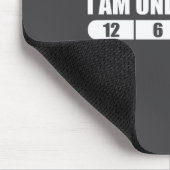 Funny Disc Golf Quote Design, I Am Understable Fri Muismat (Hoek)