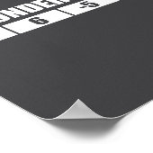 Funny Disc Golf Quote Design, I Am Understable Fri Poster (Hoek)