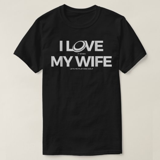Funny Disc Golf T Men T-shirt (Design voorkant)