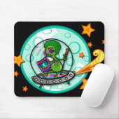 FUNNY DISCO ALIEN MUISMAT (Met muis)