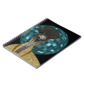 Funny Disco Emu Bird Notitieboek (Linkerzijde)