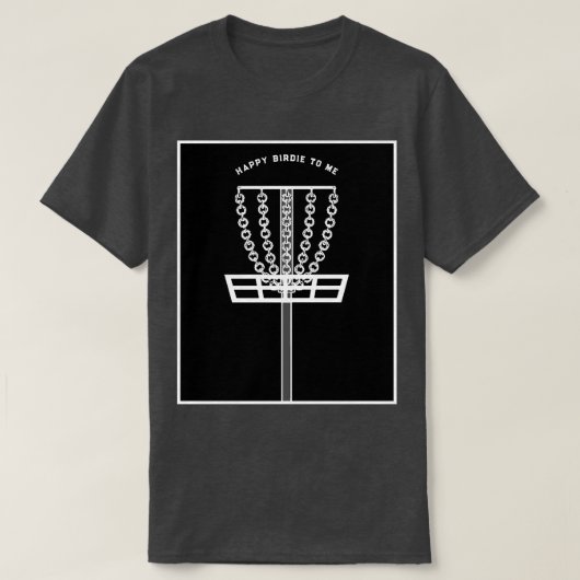 Funny Disk Golf Birthday T-shirt (Design voorkant)