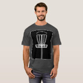 Funny Disk Golf Birthday T-shirt (Voorkant volledig)