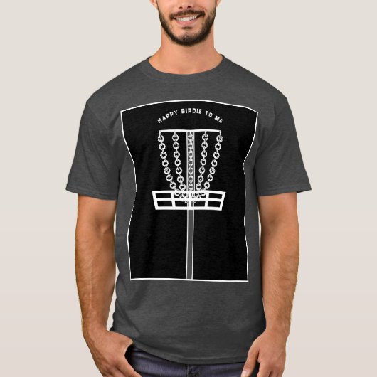 Funny Disk Golf Birthday T-shirt (Voorkant)