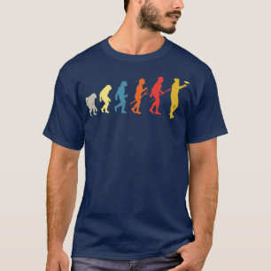 Funny Disk Golf Evolution Gift  Frisbee T-shirt
