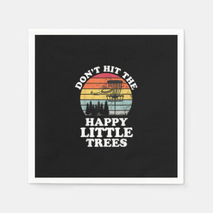 Funny Disk Golf Frisbee Golfing Player Sport Manne Servet