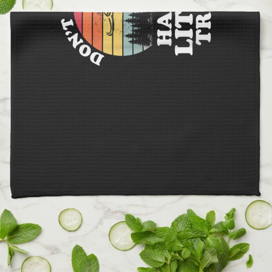 Funny Disk Golf Frisbee Golfing Player Sport Manne Theedoek (Gevouwen)