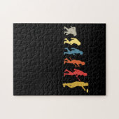 Funny Disk Golf Gift Frisbee Legpuzzel (Horizontaal)