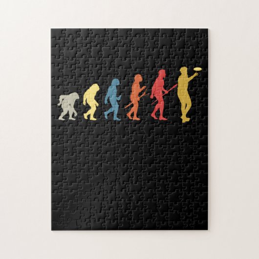 Funny Disk Golf Gift Frisbee Legpuzzel (Verticaal)