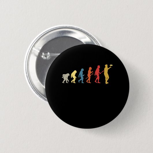 Funny Disk Golf Gift  Frisbee Ronde Button 5,7 Cm (Voorkant /achterkant)