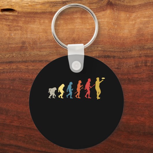Funny Disk Golf Gift Frisbee Sleutelhanger (Voorkant)