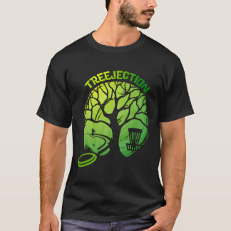 Funny Disk Golf Graphic Tree Hoodie T-shirt