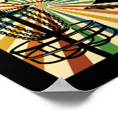 Funny Disk Golf Player Gezegde I Bangin' Chains Poster (Hoek)