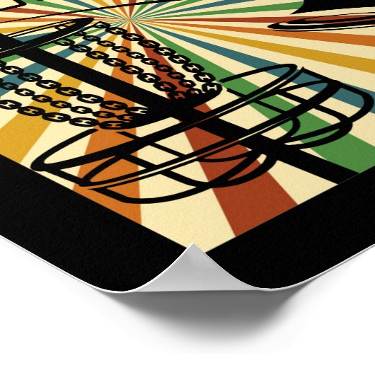 Funny Disk Golf Player Gezegde I Bangin' Chains Poster (Hoek)