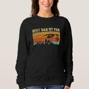 Funny Disk Golf Shirt Papa Mannen Vintage Retro Be