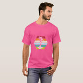 Funny Disk Golf T-shirt (Voorkant volledig)