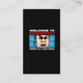 Funny Dispatcher Emergency Communications 911 Visitekaartje (Voorkant)