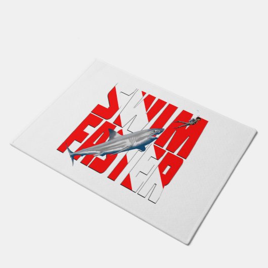 Funny Diving Swim Sneller Deurmat (Schuin)