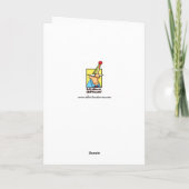 Funny Divorce Humor Wenskaart Kaart (Achterkant)