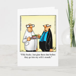 Funny Divorce Humor Wenskaart Kaart