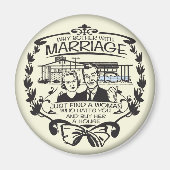 Funny Divorce Magneet (Voorkant)