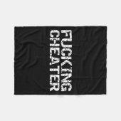 Funny Divorce Party Decorations Men Divorce Shirts Fleece Deken (Voorkant (Horizontaal))