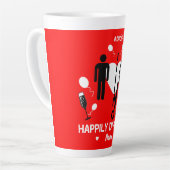 Funny Divorce Party Latte Mok (Linkerhoek)