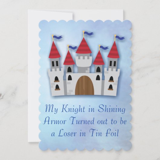 Funny Divorce Party nodigt uitnodigingen uit (Voorkant)