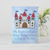 Funny Divorce Party nodigt uitnodigingen uit (Staand voorkant)