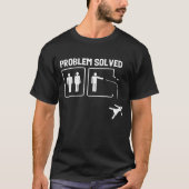 Funny Divorce Problem Women Divorcee T-shirt (Voorkant)