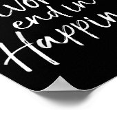 Funny Divorce Quote 100% Of Divorces End In Hapnes Poster (Hoek)