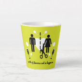 Funny Divorce Survivor Sympathie Latte Mok (Voorkant)